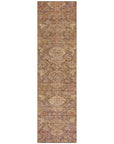 LOOMLAN Rugs Ambray Brown Washable Indoor-Outdoor Rug