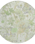 LOOMLAN Rugs Ameliah Green Washable Indoor-Outdoor Rug