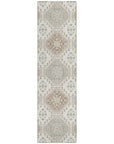 LOOMLAN Rugs Antheya Ivory Washable Indoor-Outdoor Rug