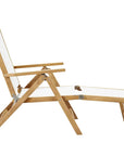 Aquitania Teak Outdoor Folding Deck Chair - LOOMLAN - HiTeak - Outdoor Cabanas & Loungers