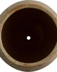 Emissary Arc Tropical Sand Ceramic Round Planter