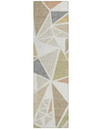 LOOMLAN Rugs Aristea Ivory Washable Indoor-Outdoor Rug