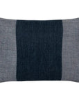 Arlo Indigo Handmade Outdoor Pillow - LOOMLAN - Earnest Collection - Outdoor Pillows