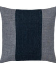 Arlo Indigo Handmade Outdoor Pillow - LOOMLAN - Earnest Collection - Outdoor Pillows