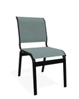 Aruba II Sling Dining Height Armless Chair - LOOMLAN - Telescope - Outdoor Accent Chairs
