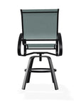Aruba II Sling Dining Height Stacking Cafe Chair - LOOMLAN - Telescope - Outdoor Accent Chairs
