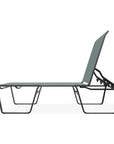 Aruba II Sling Lay - flat Stacking Chaise - LOOMLAN - Telescope - Outdoor Chaises
