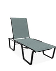 Aruba II Sling Lay - flat Stacking Chaise - LOOMLAN - Telescope - Outdoor Chaises