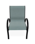 Aruba II Sling Stacking Arm Chair - LOOMLAN - Telescope - Outdoor Accent Chairs