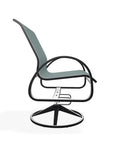 Aruba II Sling Swivel Rocker - LOOMLAN - Telescope - Outdoor Accent Chairs