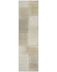 LOOMLAN Rugs Asha Brown Washable Indoor-Outdoor Rug