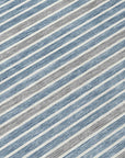 LOOMLAN Rugs Asymira Blue Washable Indoor-Outdoor Rug
