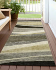 LOOMLAN Rugs Athena Taupe Washable Indoor-Outdoor Rug