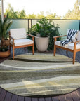 LOOMLAN Rugs Athena Taupe Washable Indoor-Outdoor Rug