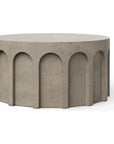 Atlas UniqueConcrete Outdoor Coffee Table - LOOMLAN - Urbia - Outdoor Coffee Tables