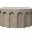 Atlas UniqueConcrete Outdoor Coffee Table - LOOMLAN - Urbia - Outdoor Coffee Tables