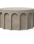 Atlas UniqueConcrete Outdoor Coffee Table - LOOMLAN - Urbia - Outdoor Coffee Tables