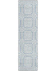 LOOMLAN Rugs Auralis Blue Washable Indoor-Outdoor Rug