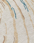 LOOMLAN Rugs Aureva Beige Washable Indoor-Outdoor Rug
