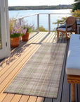 LOOMLAN Rugs Aurora Beige Washable Indoor-Outdoor Rug