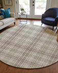 LOOMLAN Rugs Aurora Beige Washable Indoor-Outdoor Rug
