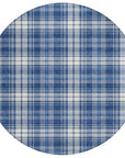 LOOMLAN Rugs Aurora Blue Washable Indoor-Outdoor Rug