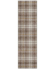 LOOMLAN Rugs Aurora Brown Washable Indoor-Outdoor Rug