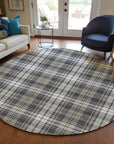 LOOMLAN Rugs Aurora Charcoal Washable Indoor-Outdoor Rug