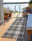 LOOMLAN Rugs Aurora Charcoal Washable Indoor-Outdoor Rug