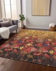 Aurora Gold Washable Indoor - Outdoor Rug - LOOMLAN - LOOMLAN Rugs - Outdoor Rugs
