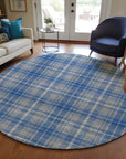 LOOMLAN Rugs Aurora Gray Washable Indoor-Outdoor Rug