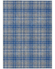 LOOMLAN Rugs Aurora Gray Washable Indoor-Outdoor Rug