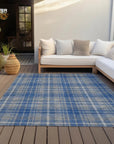 LOOMLAN Rugs Aurora Gray Washable Indoor-Outdoor Rug