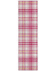 LOOMLAN Rugs Aurora Pink Washable Indoor-Outdoor Rug