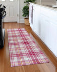 LOOMLAN Rugs Aurora Pink Washable Indoor-Outdoor Rug