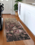 LOOMLAN Rugs Aurora Taupe Washable Indoor-Outdoor Rug