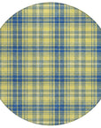 LOOMLAN Rugs Aurora Yellow Washable Indoor-Outdoor Rug