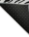 LOOMLAN Rugs Avelia Black Washable Indoor-Outdoor Rug