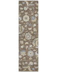 LOOMLAN Rugs Aveline Chocolate Washable Indoor-Outdoor Rug