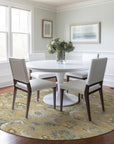 LOOMLAN Rugs Aveline Gold Washable Indoor-Outdoor Rug