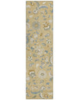 LOOMLAN Rugs Aveline Gold Washable Indoor-Outdoor Rug
