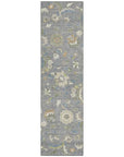 LOOMLAN Rugs Aveline Gray Washable Indoor-Outdoor Rug