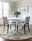 LOOMLAN Rugs Aveline Ivory Washable Indoor-Outdoor Rug