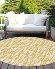 LOOMLAN Rugs Ayani Gold Washable Indoor-Outdoor Rug
