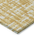 LOOMLAN Rugs Ayani Gold Washable Indoor-Outdoor Rug