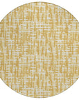 LOOMLAN Rugs Ayani Gold Washable Indoor-Outdoor Rug