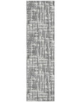 LOOMLAN Rugs Ayani Gray Washable Indoor-Outdoor Rug