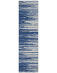 LOOMLAN Rugs Ayra Blue Washable Indoor-Outdoor Rug