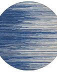 LOOMLAN Rugs Ayra Blue Washable Indoor-Outdoor Rug