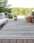 LOOMLAN Rugs Ayra Gray Washable Indoor-Outdoor Rug